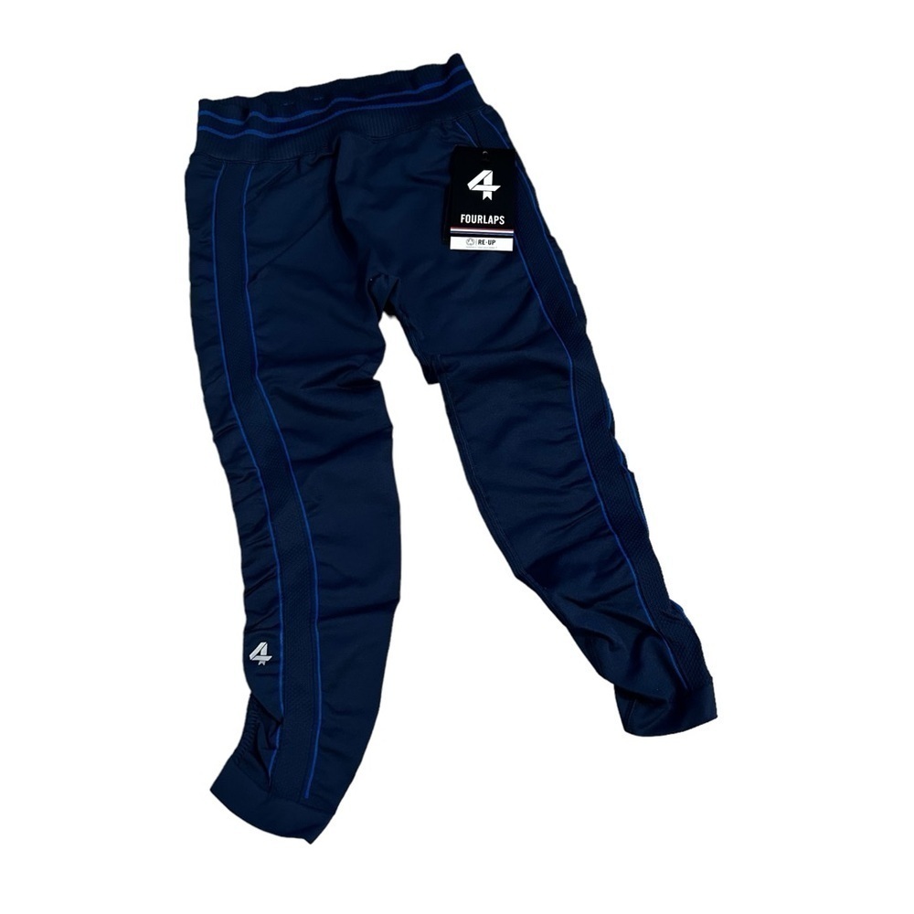 Fourlaps Aero Seamless Women's Leggings Midnight Blue Size Small New Athletic